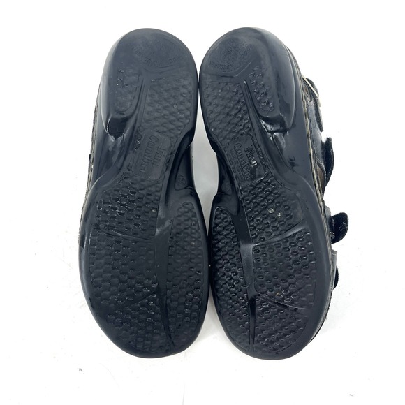 Finn Comfort Women's 38 7.5 Black‎ Leather Gomera Slingback Flat Comfort Sandals - Picture 6 of 7